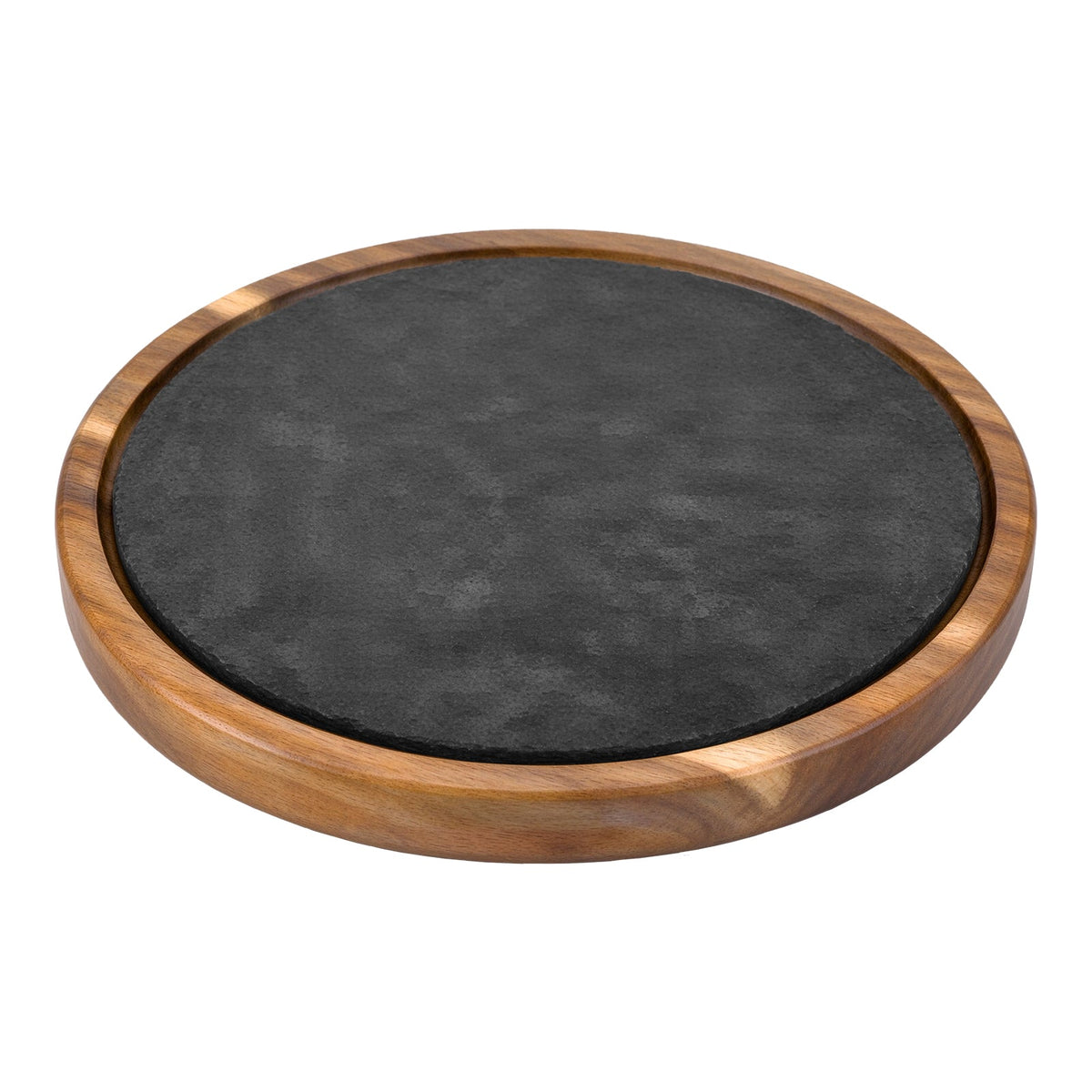 Wood Tray – Round, 3 Sizes Ø250×8mm