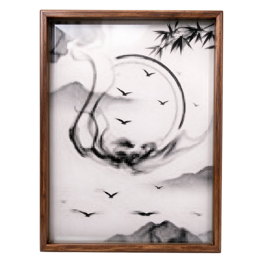 Framed Wood Tray – Rectangular, 250×340×30mm 250×340×30mm