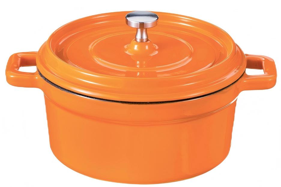 Cast Iron Mini Round Saucepot with Lid – 10 cm (3.9 in) · 0.25 L (0.3 qt)