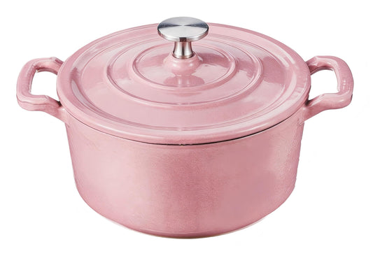 Wudengberg Cast Iron Round Saucepot with Lid – 18 cm (7.1 in) · 1.9 L (2.0 qt)