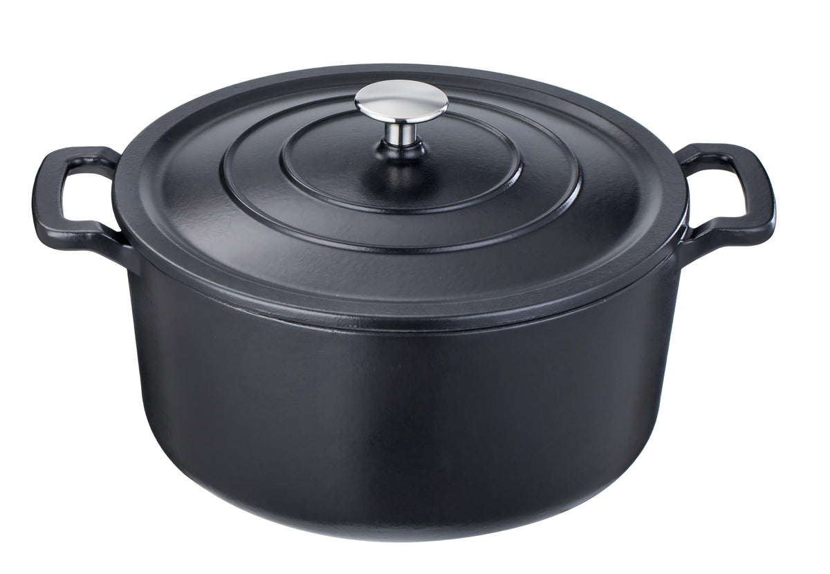 Cast Iron Round Casserole with Lid – 30 cm (11.8 in) · 8.3 L (8.8 qt)