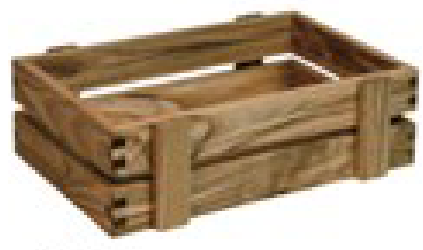 Wooden Crate BX-250-001